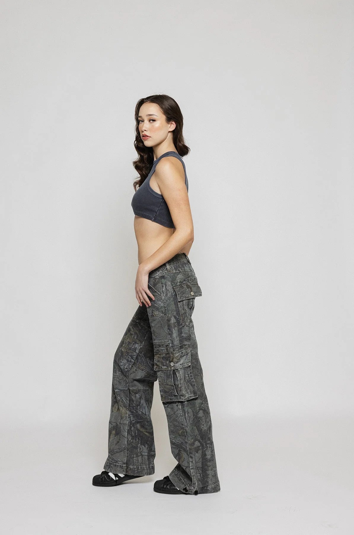 GLAM Unisex Camo Cargo Pants