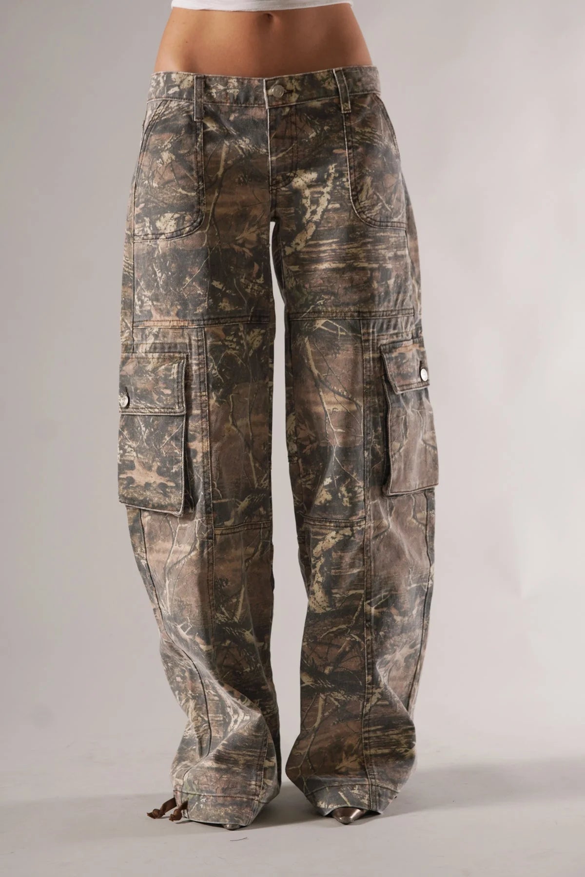 GLAM Unisex Camo Cargo Pants